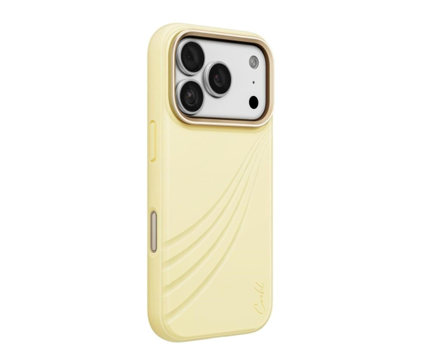 Uniq Coehl Serina do iPhone 18 Pro Magnetic żółty - 1612002 - zdjęcie
